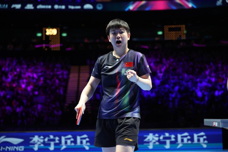 九游体育官方网站-三连冠!孙颖莎夺得国际乒联单打世界杯女单冠军