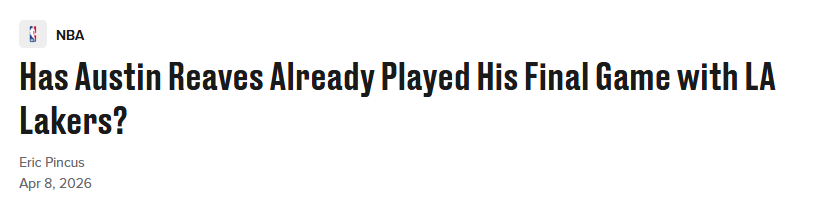 九游体育官方网站-5年1.7亿-2.4亿！里夫斯打完湖人最后1场比赛？